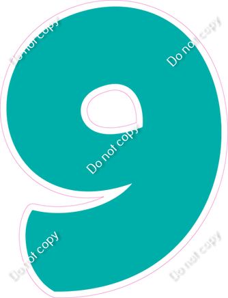 BBT 12" Individuals - Flat Teal 9