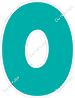 BBT 12" Individuals - Flat Teal