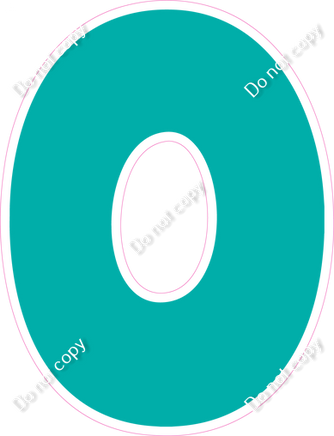 BBT 12" Individuals - Flat Teal