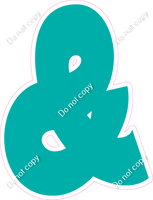 BBT 12" Individuals - Flat Teal &