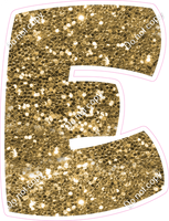 BBT 12" Individuals - Gold Sparkle E