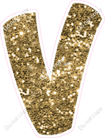 BBT 12" Individuals - Gold Sparkle V