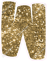 BBT 12" Individuals - Gold Sparkle W