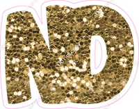 BBT 12" Individuals - Gold Sparkle ND