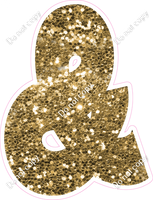 BBT 12" Individuals - Gold Sparkle &