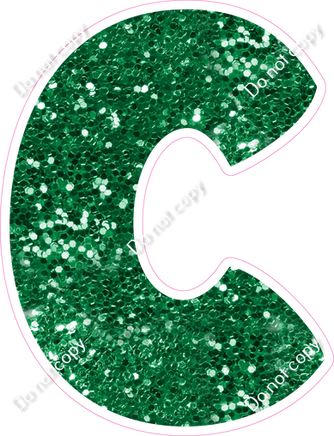 BBT 12" Individuals - Green Sparkle C