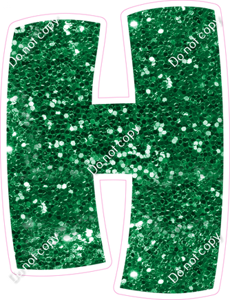 BBT 12" Individuals - Green Sparkle H