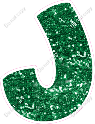 BBT 12" Individuals - Green Sparkle J