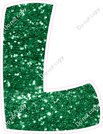 BBT 12" Individuals - Green Sparkle L