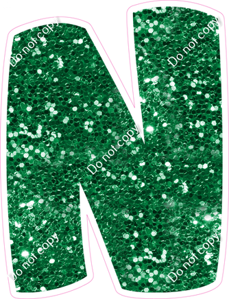 BBT 12" Individuals - Green Sparkle N