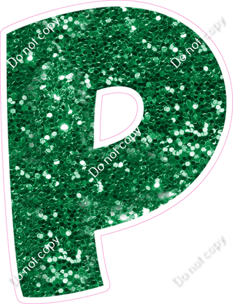 BBT 12" Individuals - Green Sparkle P