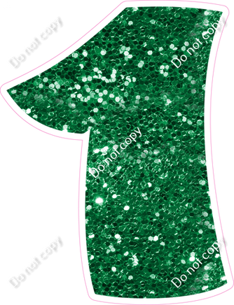 BBT 12" Individuals - Green Sparkle 1