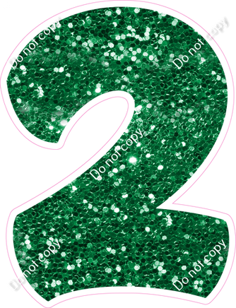 BBT 12" Individuals - Green Sparkle 2