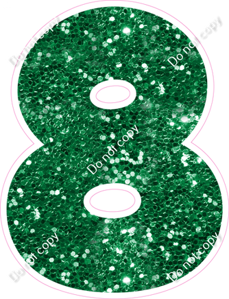 BBT 12" Individuals - Green Sparkle 8