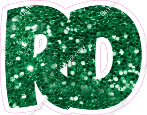 BBT 12" Individuals - Green Sparkle RD