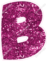 BBT 12" Individuals - Hot Pink Sparkle B