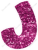 BBT 12" Individuals - Hot Pink Sparkle J
