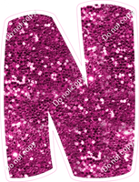 BBT 12" Individuals - Hot Pink Sparkle N