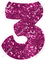 BBT 12" Individuals - Hot Pink Sparkle 3