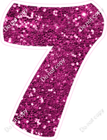 BBT 12" Individuals - Hot Pink Sparkle 7