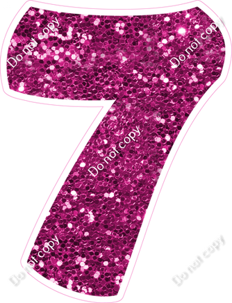 BBT 12" Individuals - Hot Pink Sparkle 7