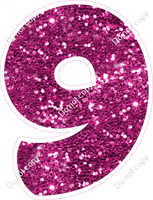 BBT 12" Individuals - Hot Pink Sparkle 9