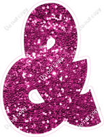 BBT 12" Individuals - Hot Pink Sparkle &