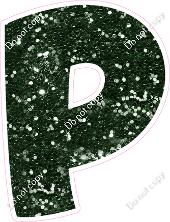 BBT 12" Individuals - Hunter Green Sparkle P