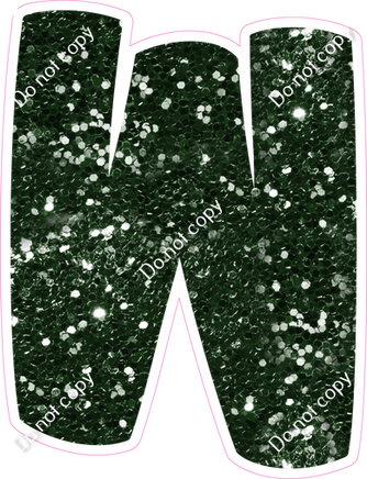 BBT 12" Individuals - Hunter Green Sparkle W