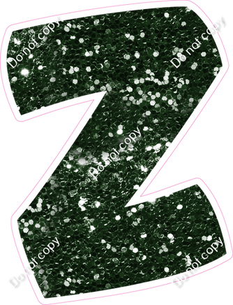 BBT 12" Individuals - Hunter Green Sparkle Z