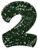 BBT 12" Individuals - Hunter Green Sparkle 2