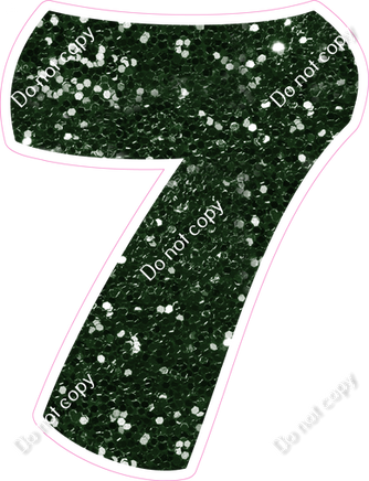 BBT 12" Individuals - Hunter Green Sparkle 7