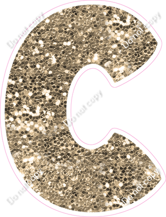 BBT 12" Individuals - Khaki Sparkle C