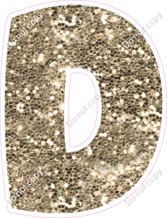 BBT 12" Individuals - Khaki Sparkle D