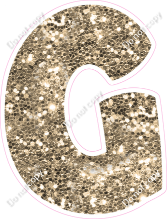 BBT 12" Individuals - Khaki Sparkle G