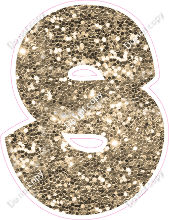 BBT 12" Individuals - Khaki Sparkle S