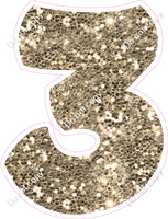 BBT 12" Individuals - Khaki Sparkle 3