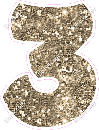 BBT 12" Individuals - Khaki Sparkle 3