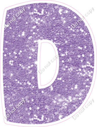 BBT 12" Individuals - Lavender Sparkle D