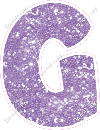 BBT 12" Individuals - Lavender Sparkle G