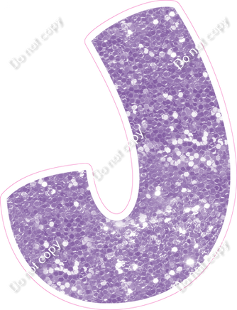 BBT 12" Individuals - Lavender Sparkle J