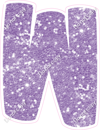 BBT 12" Individuals - Lavender Sparkle W