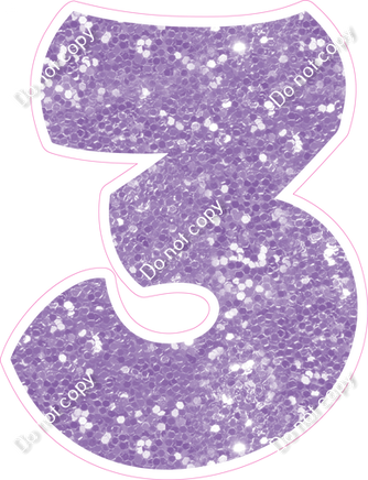 BBT 12" Individuals - Lavender Sparkle 3