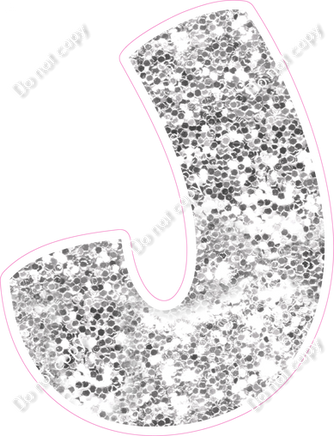 BBT 12" Individuals - Light Silver Sparkle J