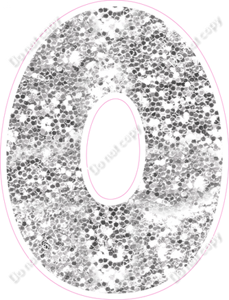 BBT 12" Individuals - Light Silver Sparkle O