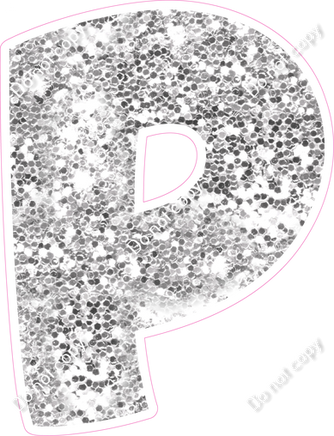 BBT 12" Individuals - Light Silver Sparkle P