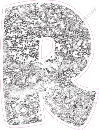 BBT 12" Individuals - Light Silver Sparkle R