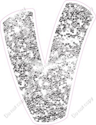 BBT 12" Individuals - Light Silver Sparkle V