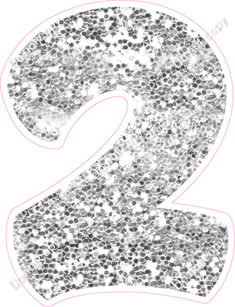 BBT 12" Individuals - Light Silver Sparkle 2