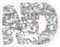 BBT 12" Individuals - Light Silver Sparkle ND